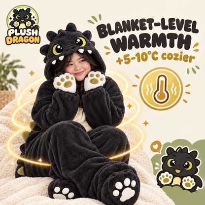 PlushDragon™ Hooded Onesie