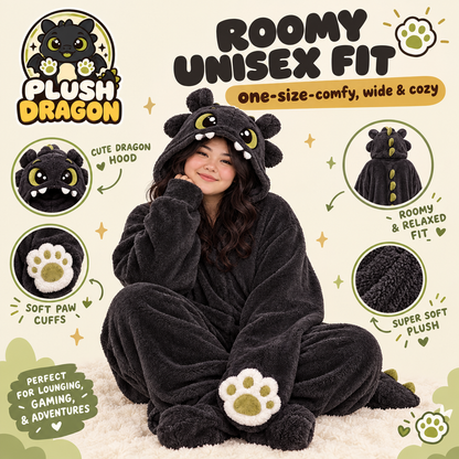 PlushDragon™ Hooded Onesie