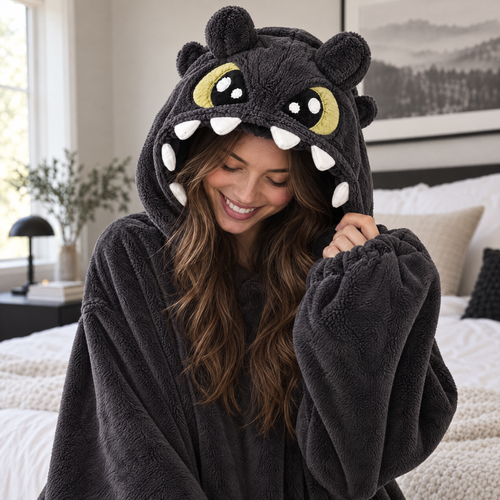 PlushDragon™ Hooded Onesie